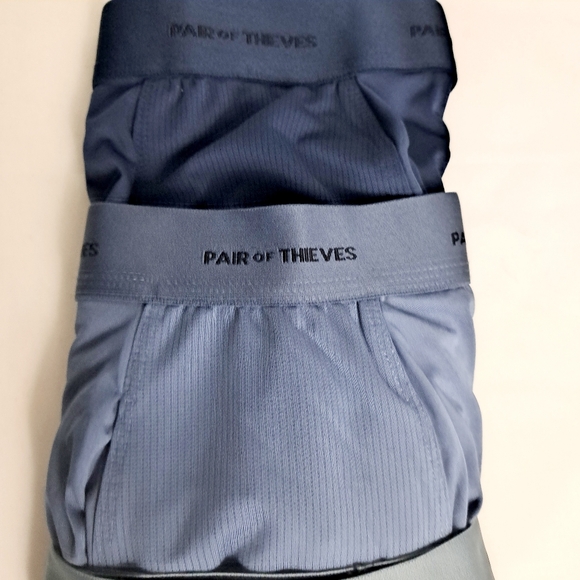 Pair Of Thieves Men's 3Pack Multi-color Blue/Gray Boxer Briefs Size Medium - Picture 2 of 13